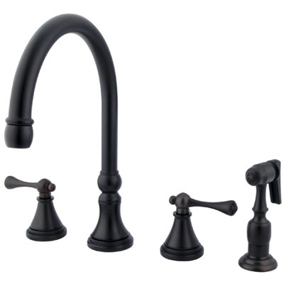 Find the Perfect Oil Rubbed Bronze Standard Kitchen Faucets | Wayfair